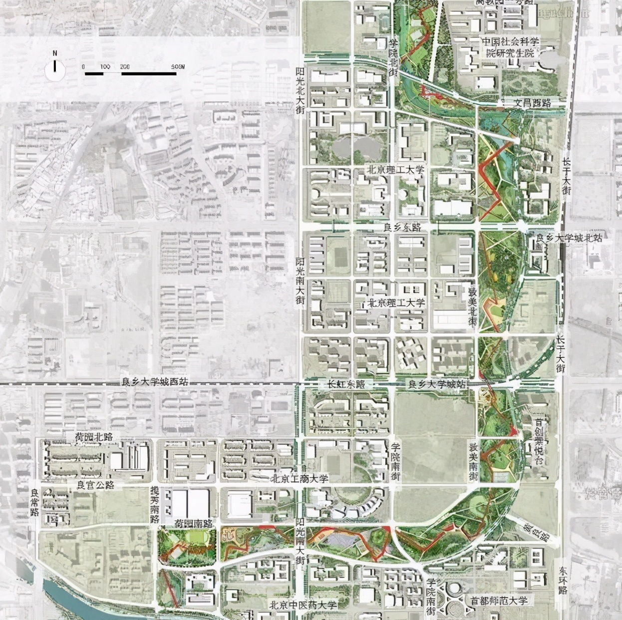 良乡大学城为房山带来四大优势,这里的房子居住投资两相宜