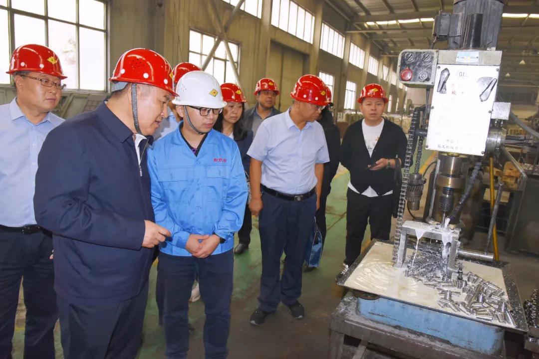 七里河区委主要领导调研彭家坪镇,七里河区彭家坪企业