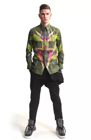 恶霸花衬衫黑色,恶霸穿花衬衫