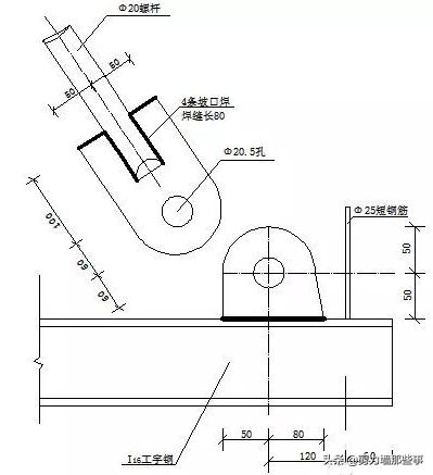 花篮式悬挑架和普通悬挑架造价,花篮式悬挑架拉杆安装方法