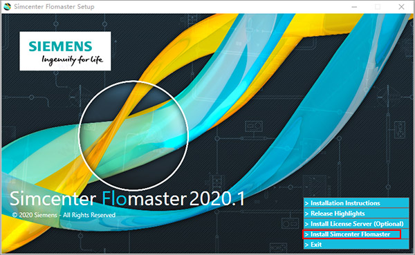SiemensSimcenterFlomaster2020破解版64位附安装教程