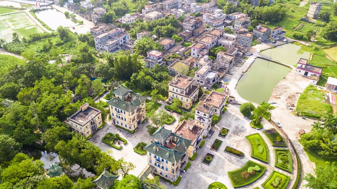 江门开平立园游览图,江门立园