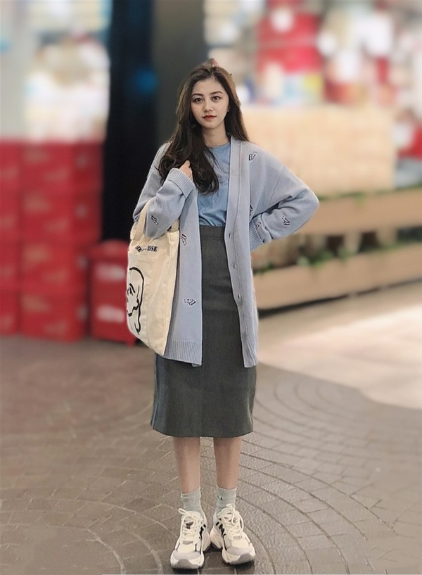 穿老爹鞋怎么搭配才好看,老爹鞋要搭配什么裤子穿