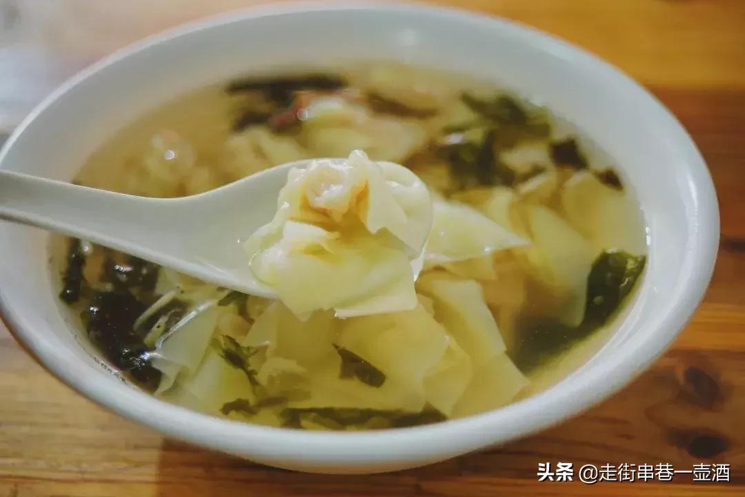 虾仁鲜肉馄饨吉祥馄饨,江都皮薄的馄饨