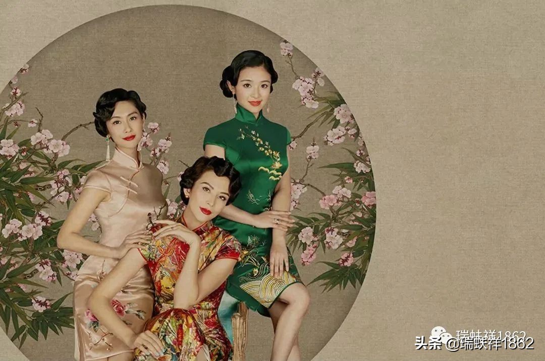 新中式旗袍图片,新中式旗袍古典