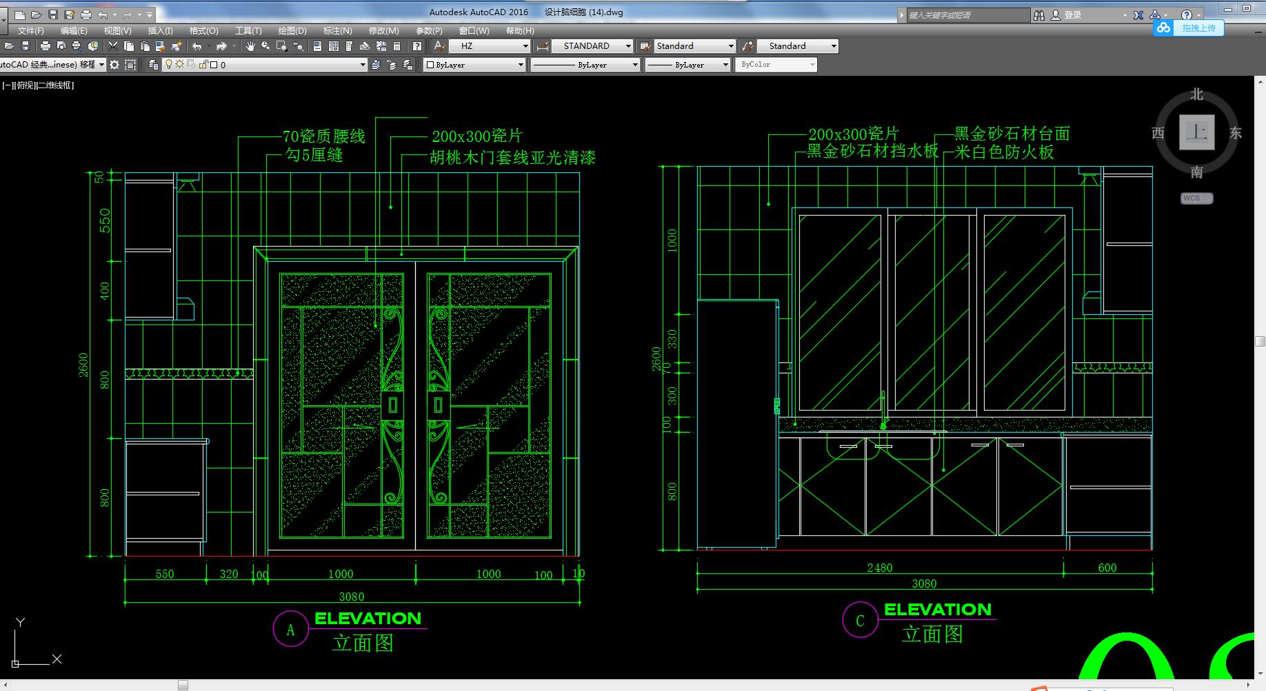 设计橱柜cad图纸图片大全,室内设计全套cad图纸网站