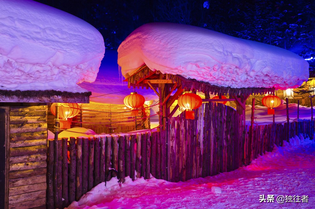 洁白的童话世界,洁白无瑕的白雪