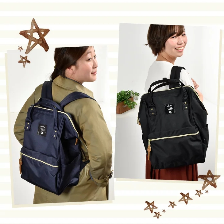 装得下世界更装得下梦想,阿耐洛anello大号双肩包