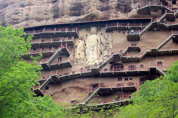 天水麦积山石窟有多惊艳,走进麦积山石窟感受千年的沉淀