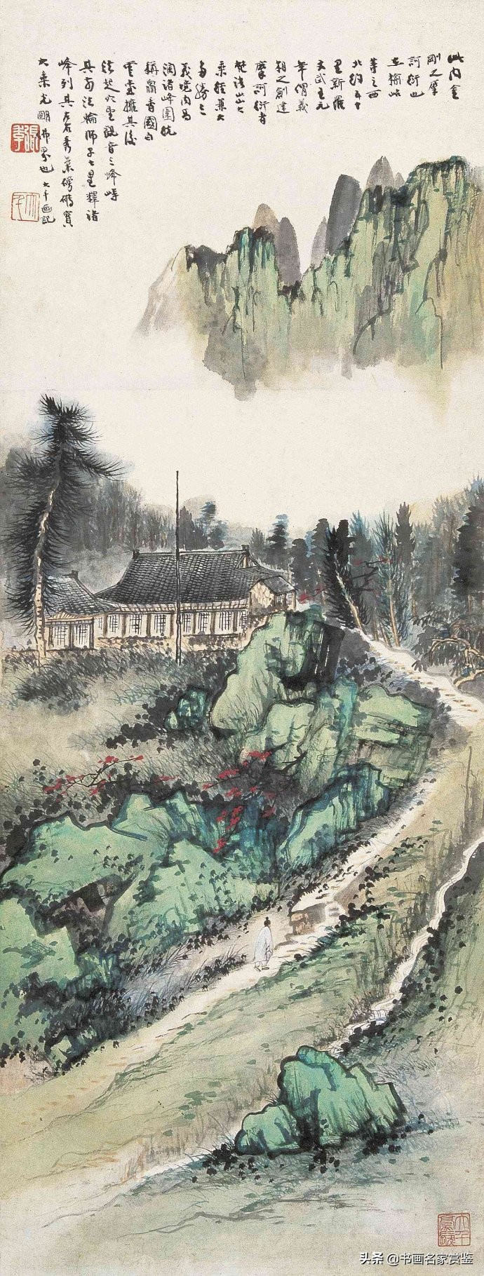 张大千最著名的画人物,上世纪画坛大师