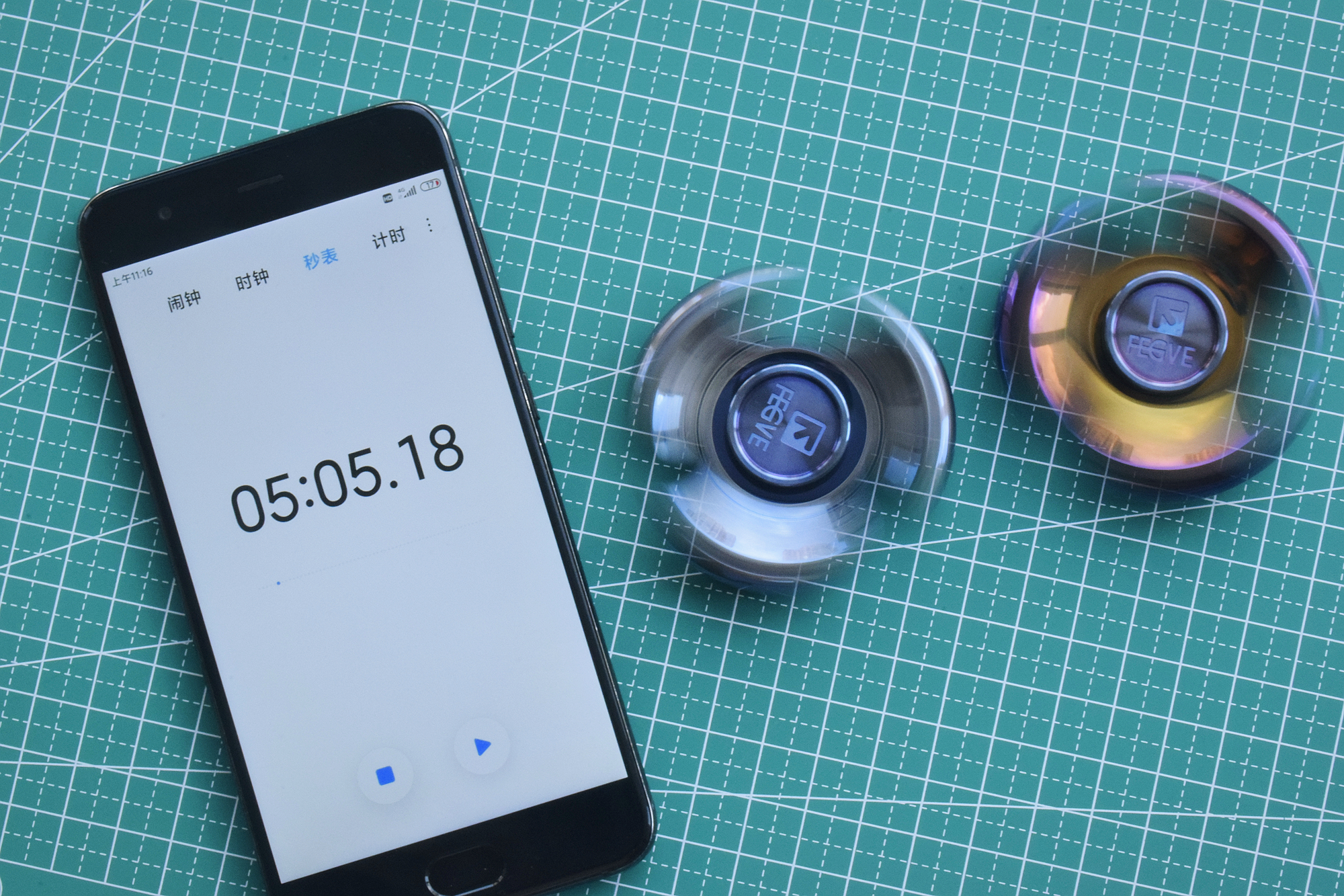赏心悦目，转到停不下来！——斐戈FEGVE“胖三叶”指尖陀螺赏评