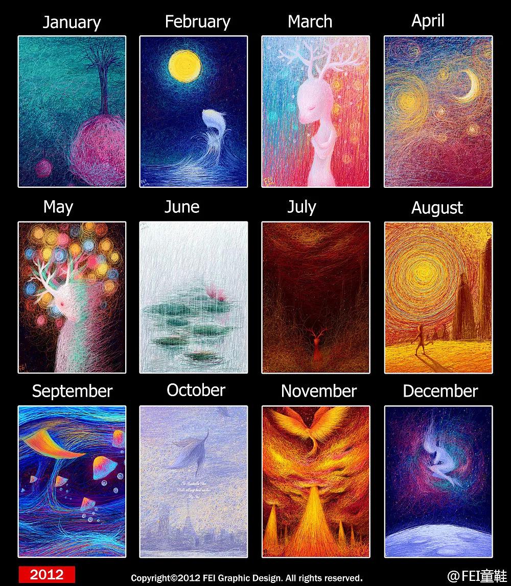 描摹梦境的魔术师,靠画“圈圈”火遍全网