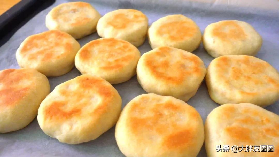 软皮无糖绿豆饼家常做法,自制无糖无油绿豆饼