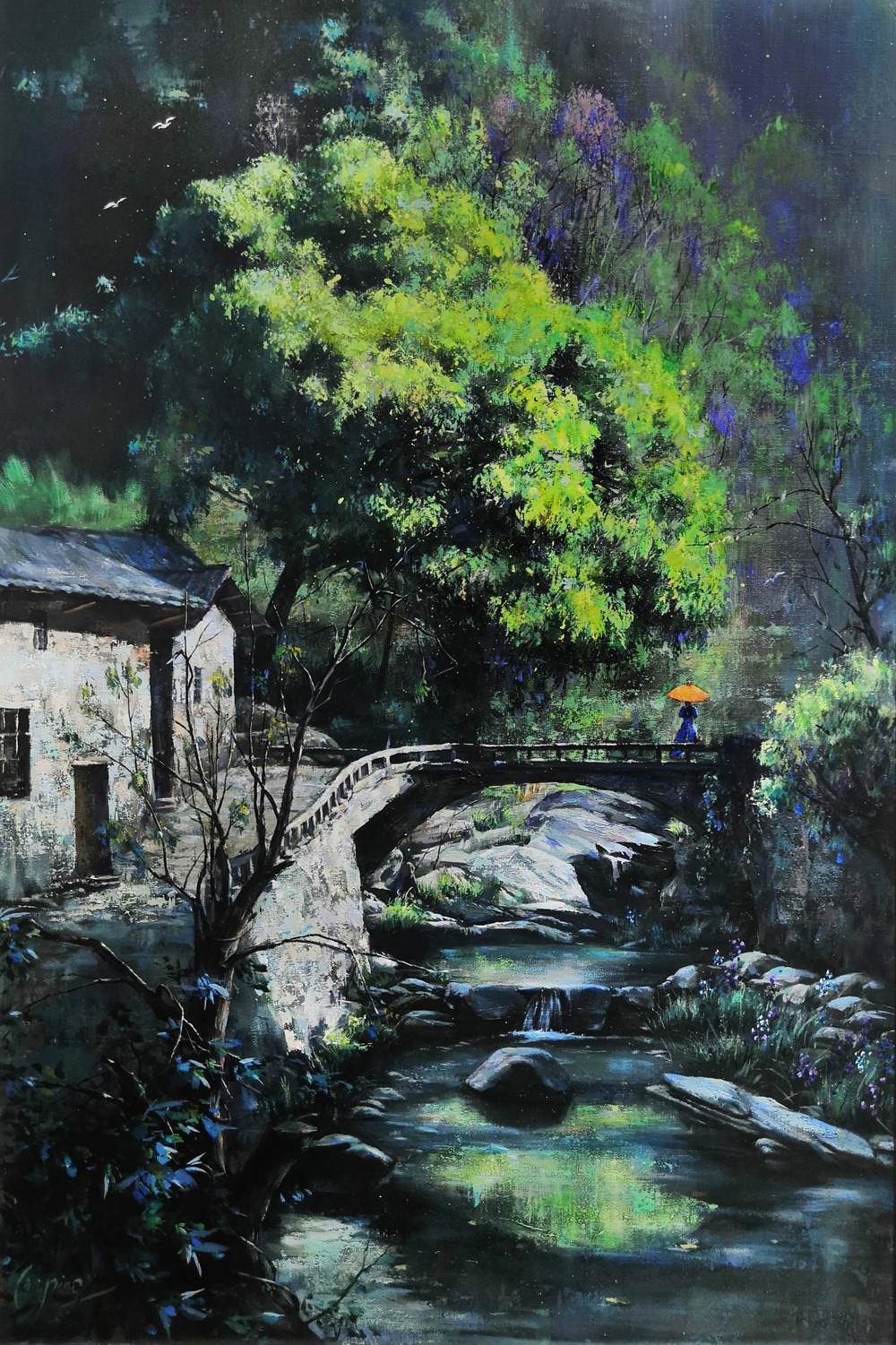 礼赞建党百年讴歌时代精神绘画,不忘初心逐梦前行建党100周年绘画