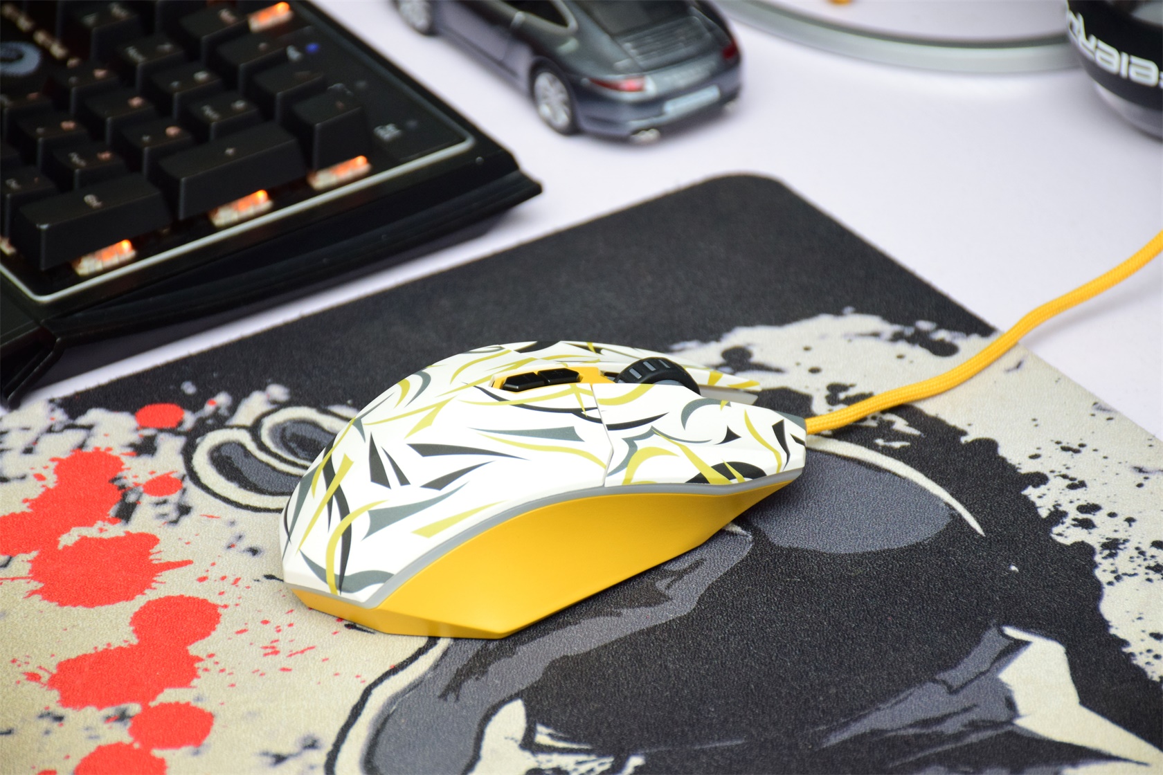 em910达尔优荆棘紫,达尔优牧马人em910鼠标