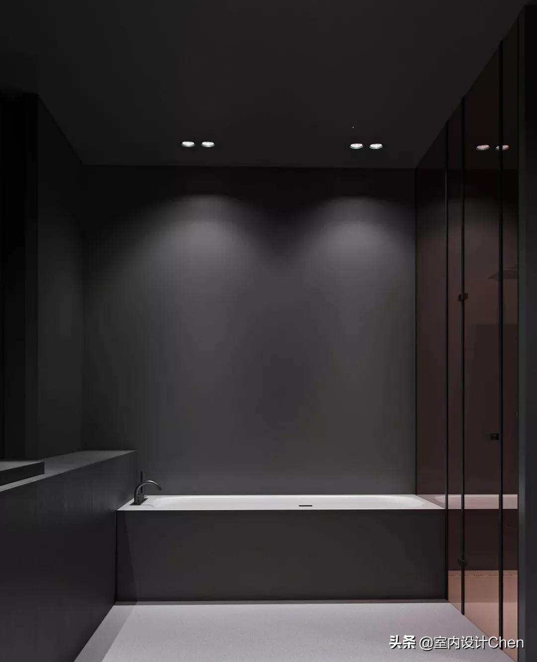 主卧室要装浴缸应该怎么设计,家用浴缸设计