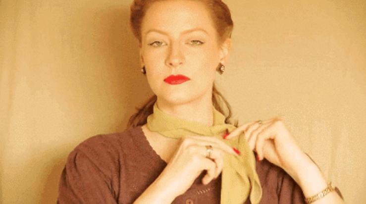 丝巾的系法生活小妙招丝巾新花样,教你丝巾多种系法百变丝巾