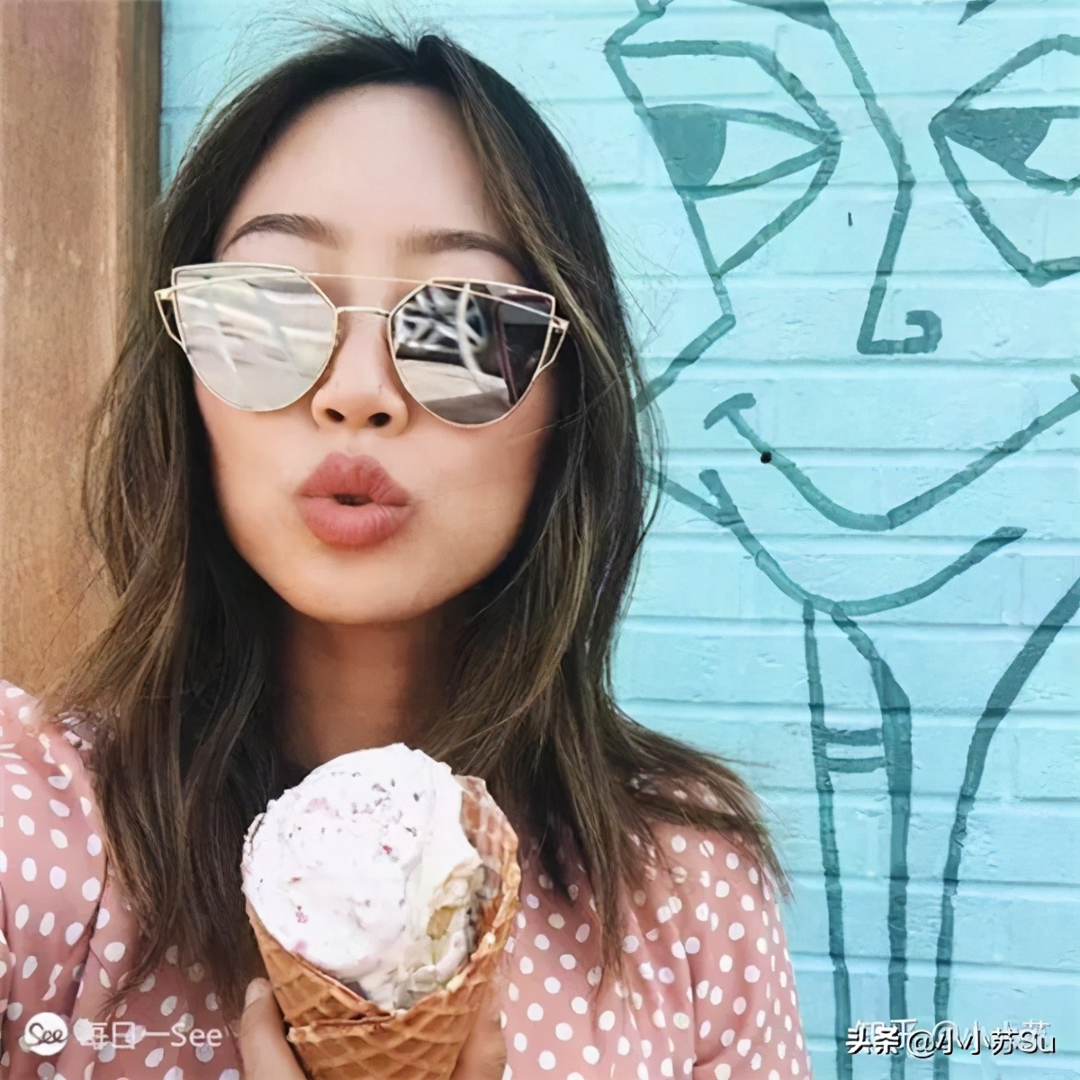 显脸小墨镜韩版个性网红款超大框,新款时尚百搭显瘦墨镜高级显脸小