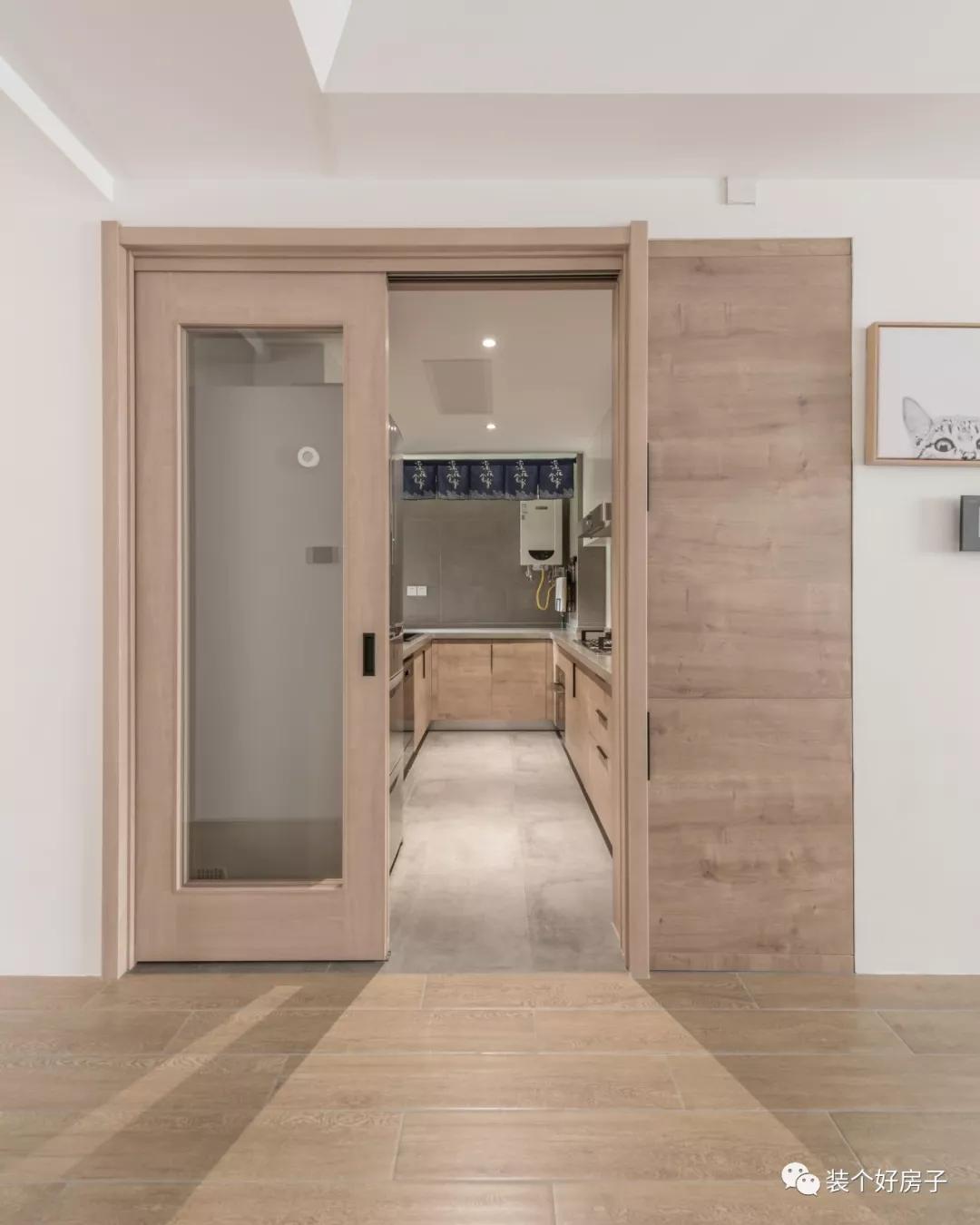 多功能开放式书房柜子,120平家庭隐藏式书房设计