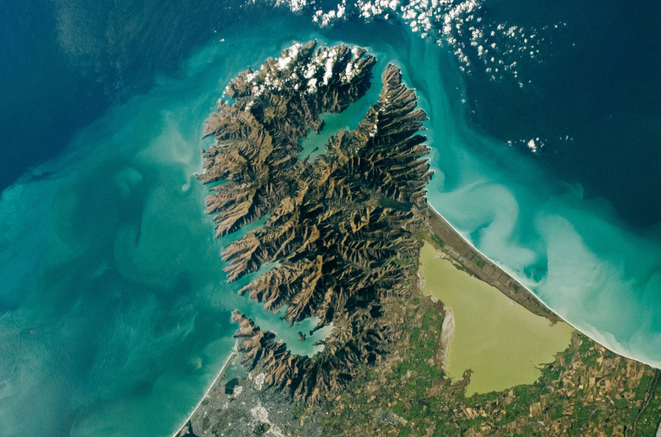 新西兰卫星城市地图,新西兰卫星地图高清