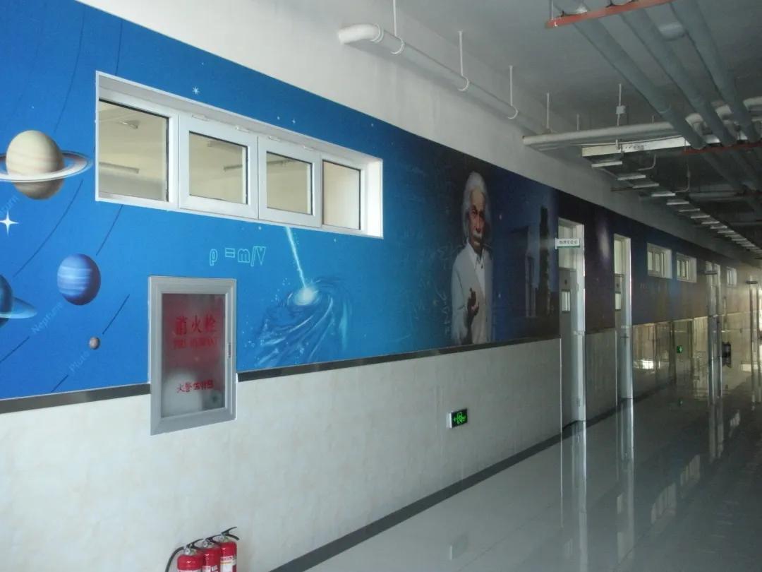 最美校园获奖照片,喜报学校荣获全面优胜单位