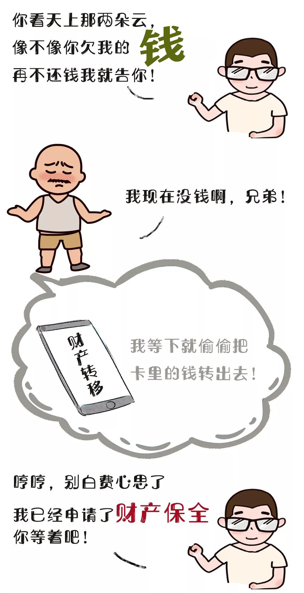 签了结算单却又不还钱，电话也不接该如何？