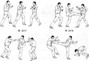 防身术防直拳,掌棍防身术