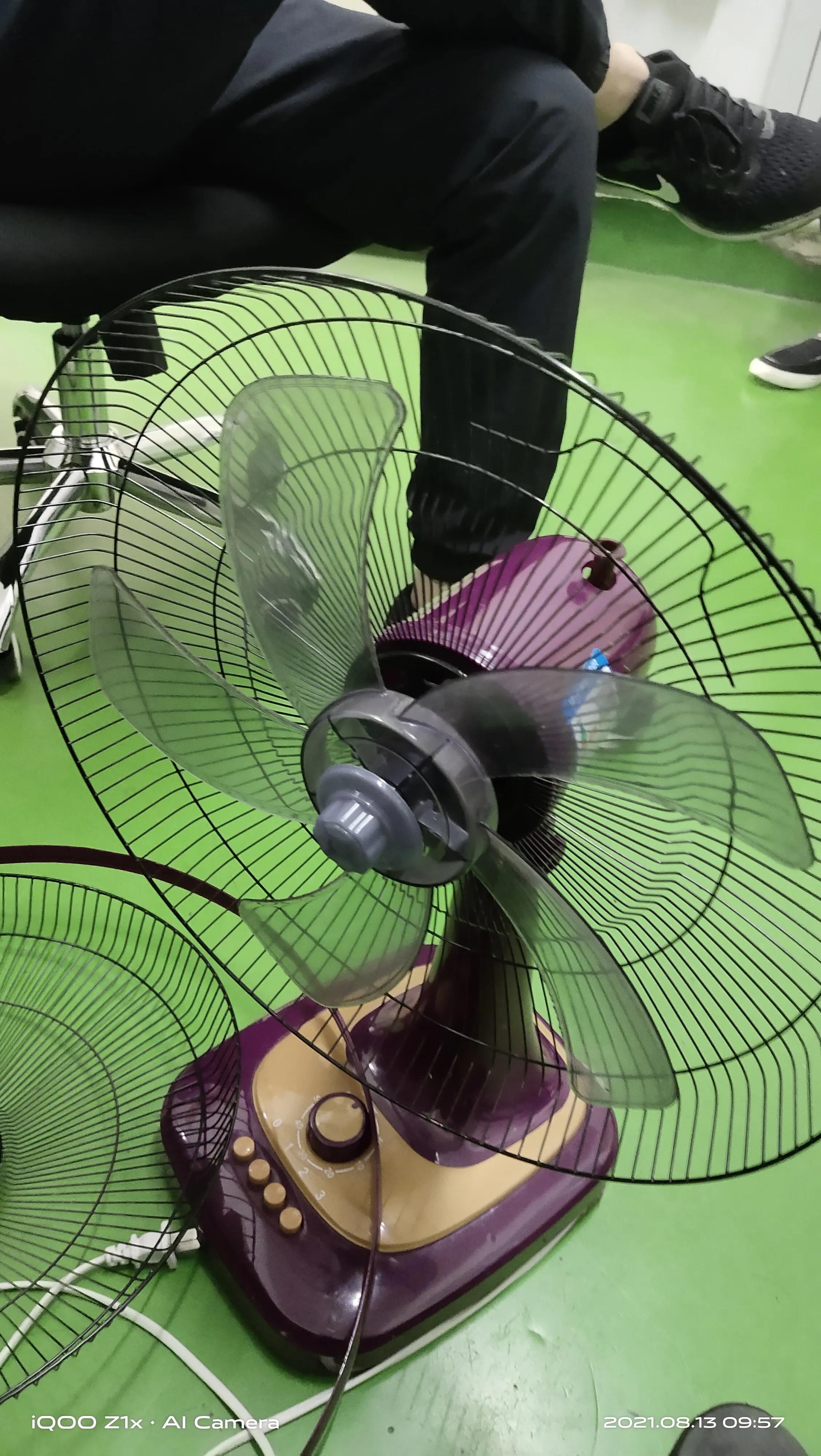 电风扇转速慢启动无力怎么修,电风扇转速慢电机发热原因