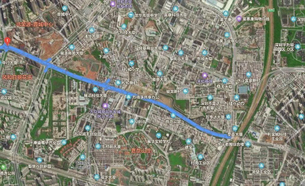 龙华城市更新项目,深圳龙华城市更新项目分布图