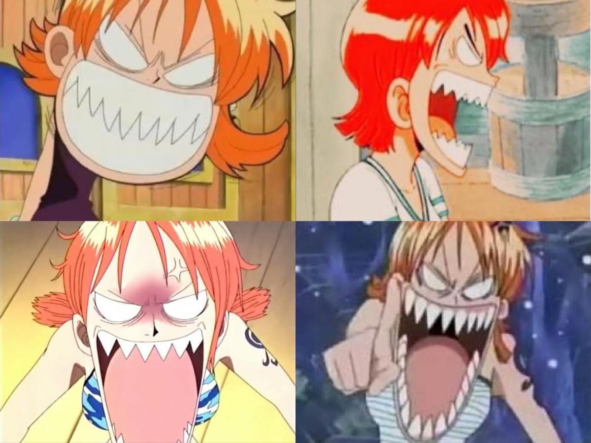 草帽团的成员看到路飞夸张的脸,二年后的路飞草帽团