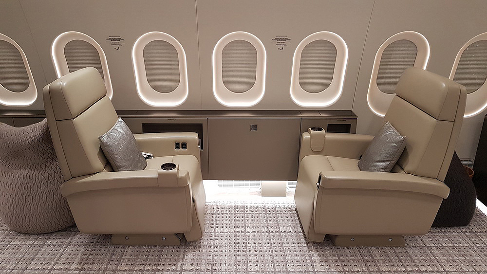 波音787梦幻私人飞机,全球第一架波音787