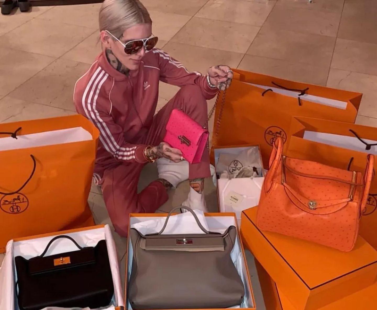 美妆博主奢侈品包包推荐,爱马仕包美妆博主买