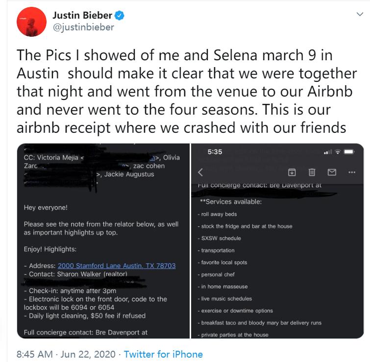 比伯晒证据回应性侵,比伯遭粉丝指控