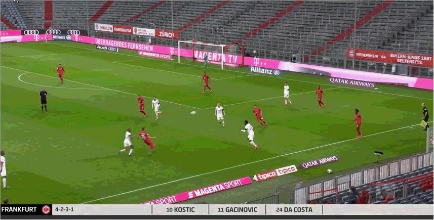 拜仁vs法兰克福录像回放,拜仁主场不敌法兰克福