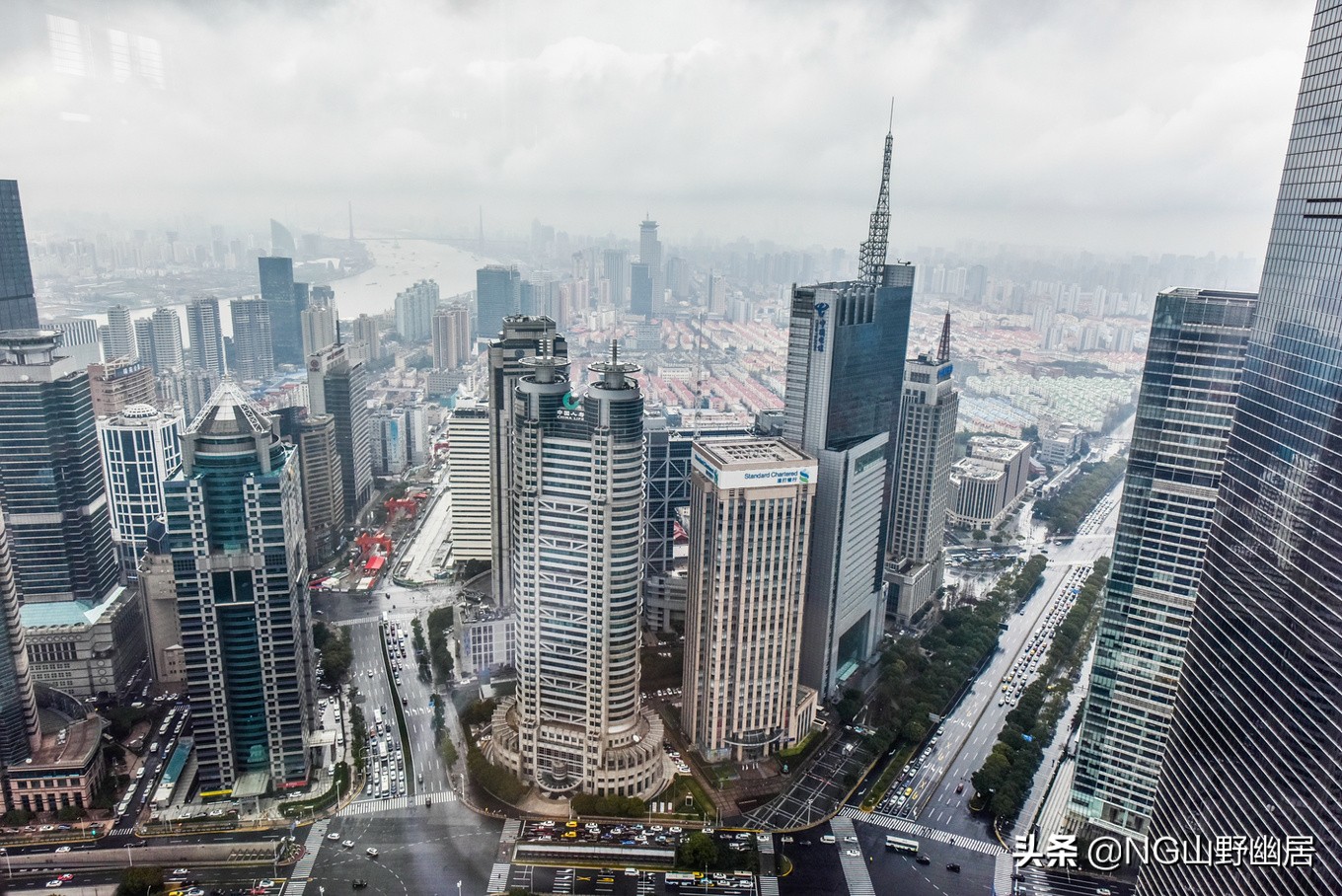 上海陆家嘴五星级酒店观景,上海陆家嘴新地标
