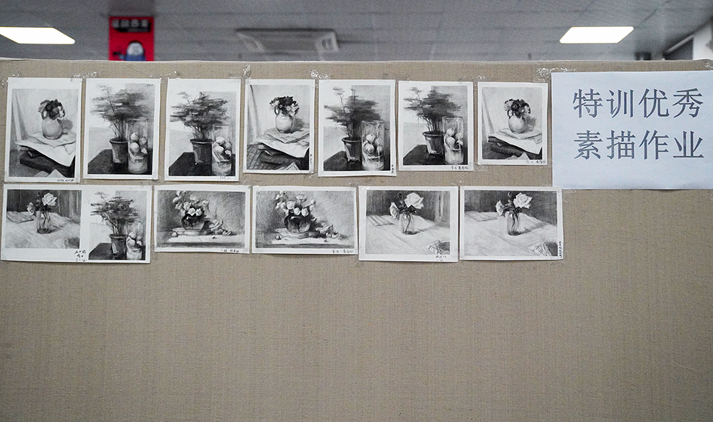 陕西西安丹青美术招生,零基础学美术之路