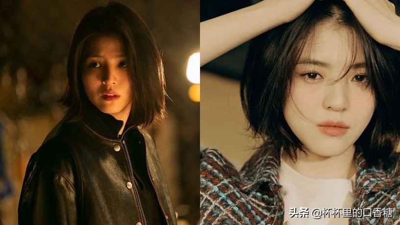 韩国金高银短发神仙颜值,韩国金高银短发