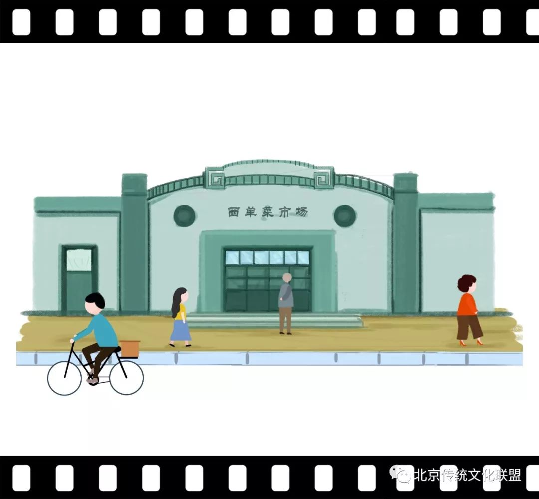 1962年北京西单国泰照相馆,西单鹤年堂