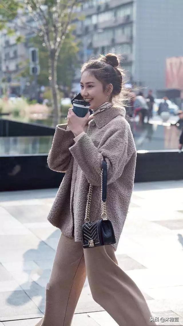 奶茶灰棕色染发效果图,米白色和奶茶色哪个好看