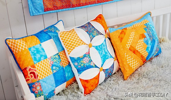 手工小方块布简单又漂亮,小布块手工简单