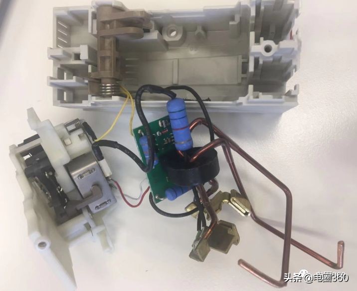 漏电保护断路器和漏电开关,漏电保护原理及电路图