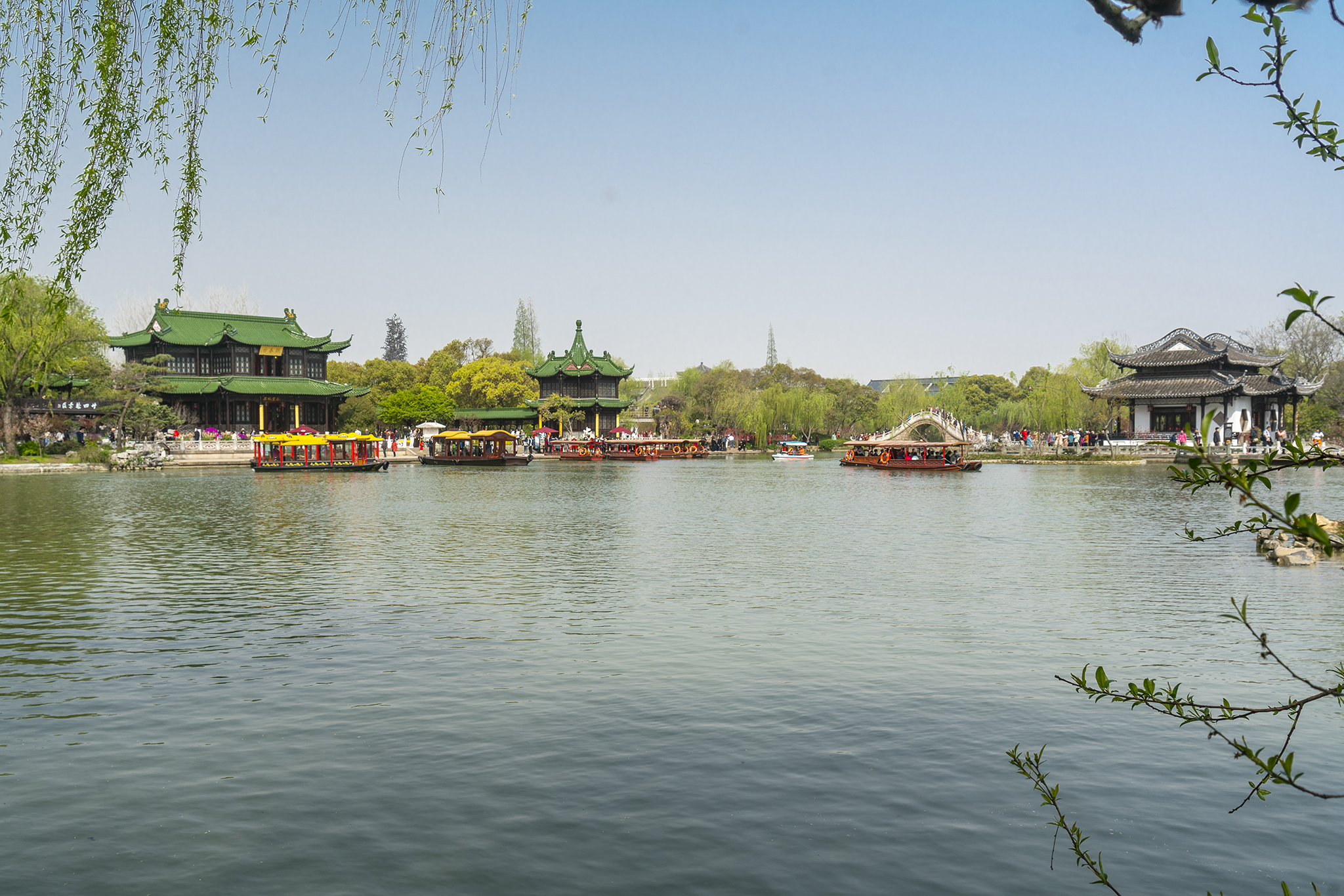 春风十里扬州路烟花三月瘦西湖,扬州三月瘦西湖