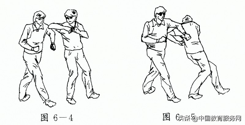 先发制人招数,击肘技巧