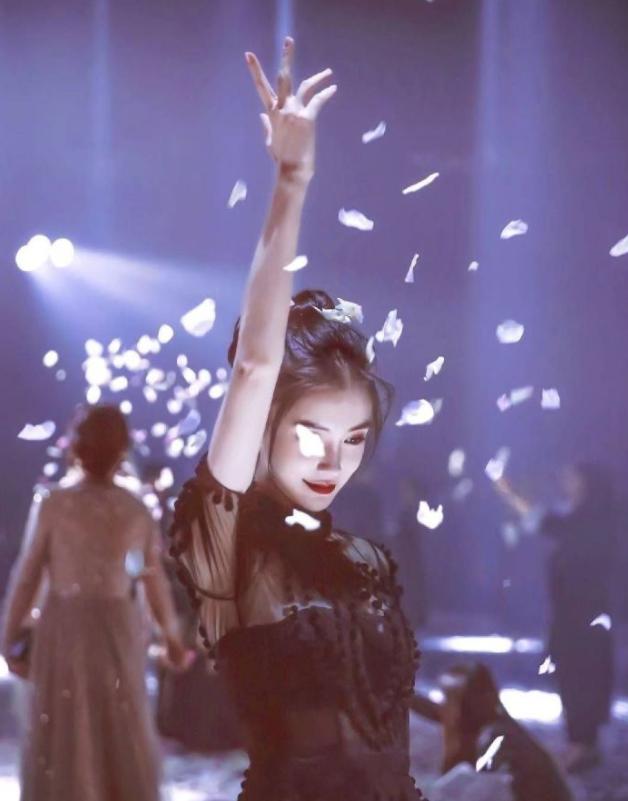 李菲儿黄晓明同框,黄晓明李菲儿以前同框