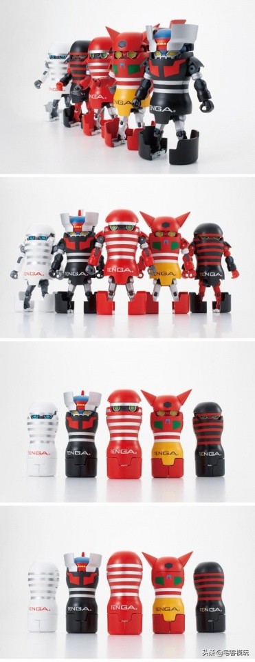 模玩资讯：你们要的飞机杯来了盖塔TENGA机器人