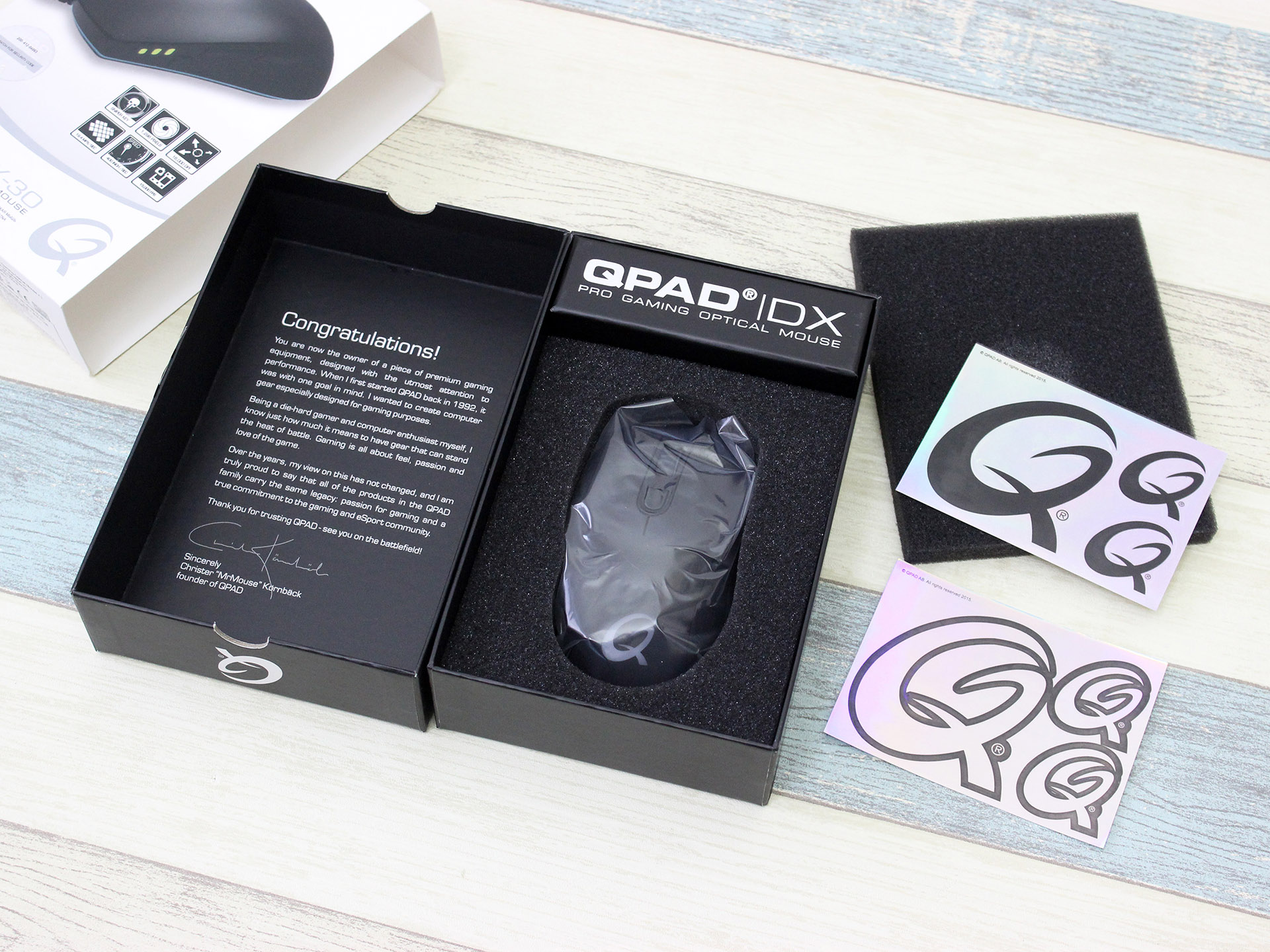 值得等待、不枉期待，QPADDX-30游戏鼠标WA-45鼠标垫体验简评