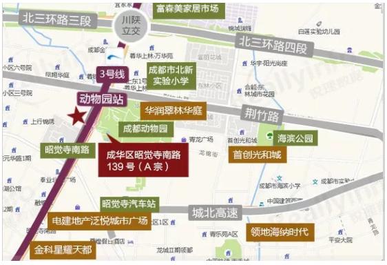 成都龙湖天街地址,成都龙湖北城天街有没有地铁站