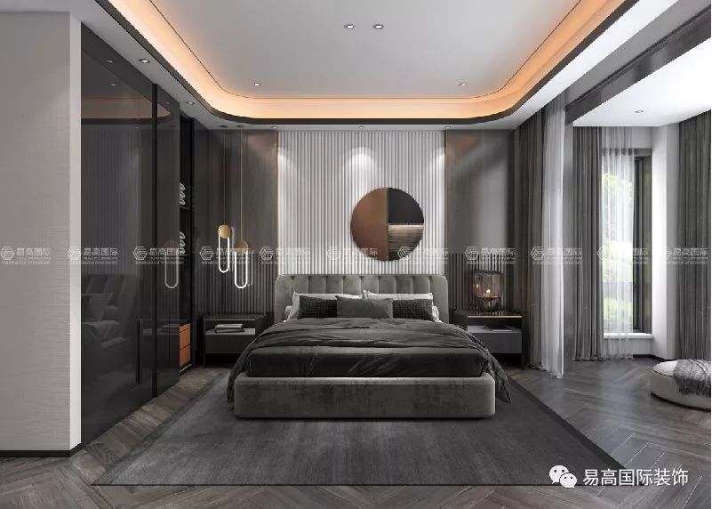 「首发」易高国际|华海·湖滨会馆446㎡中式，年轻就要时尚