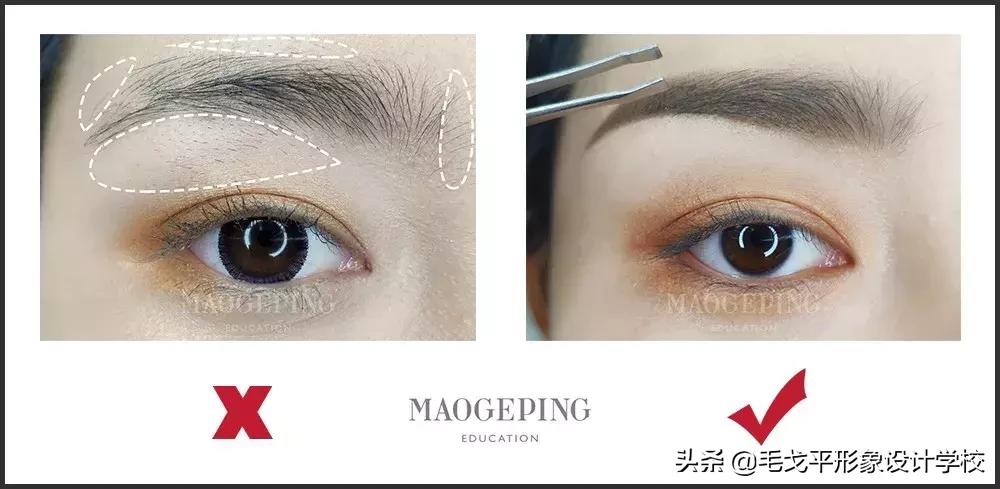 初学眉毛怎么画才能根根分明,新手画眉毛的技巧和方法