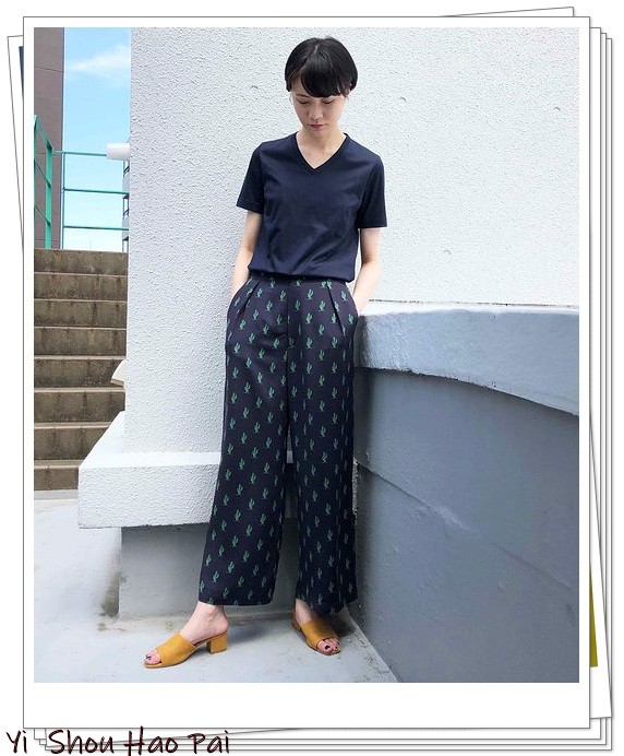 阔腿裤夏季搭配的衣服,阔腿裤夏季版搭配衣服